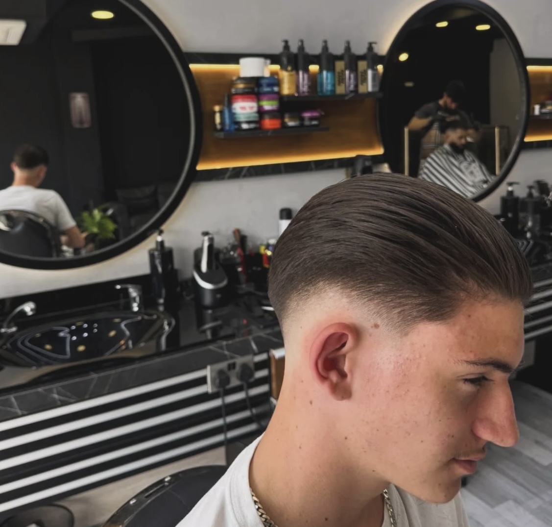 Slick Back Fade